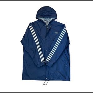 Adidas Size- XL Navy Light-Weight Raincoat
